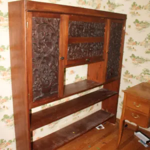 Carved Bookcase