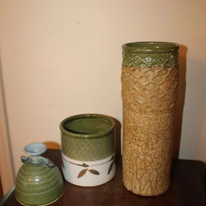 Pottery Vases & Crock