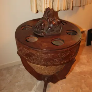 Carved Bar Stand