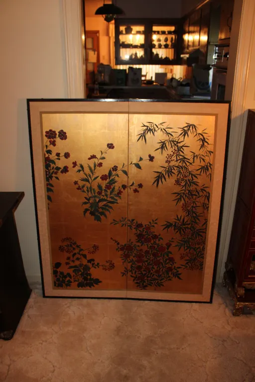 Asian Floral Screen