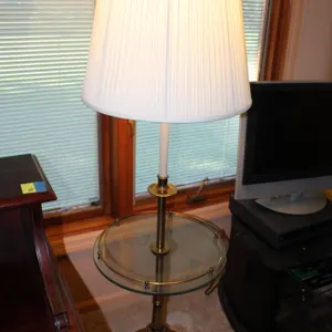 Brass Floor Lamp