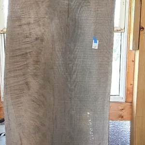 2 in thick white oak live edge River table slab
