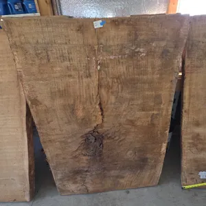 Large 3-in thick White oak live edge slab