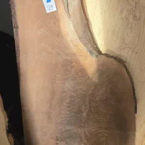 2 in thick Live edge Walnut River table slab