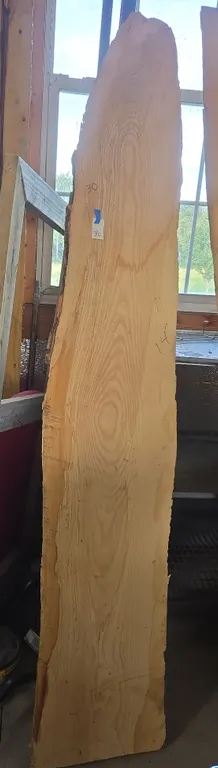 2 in thick live edge Ash River table slab