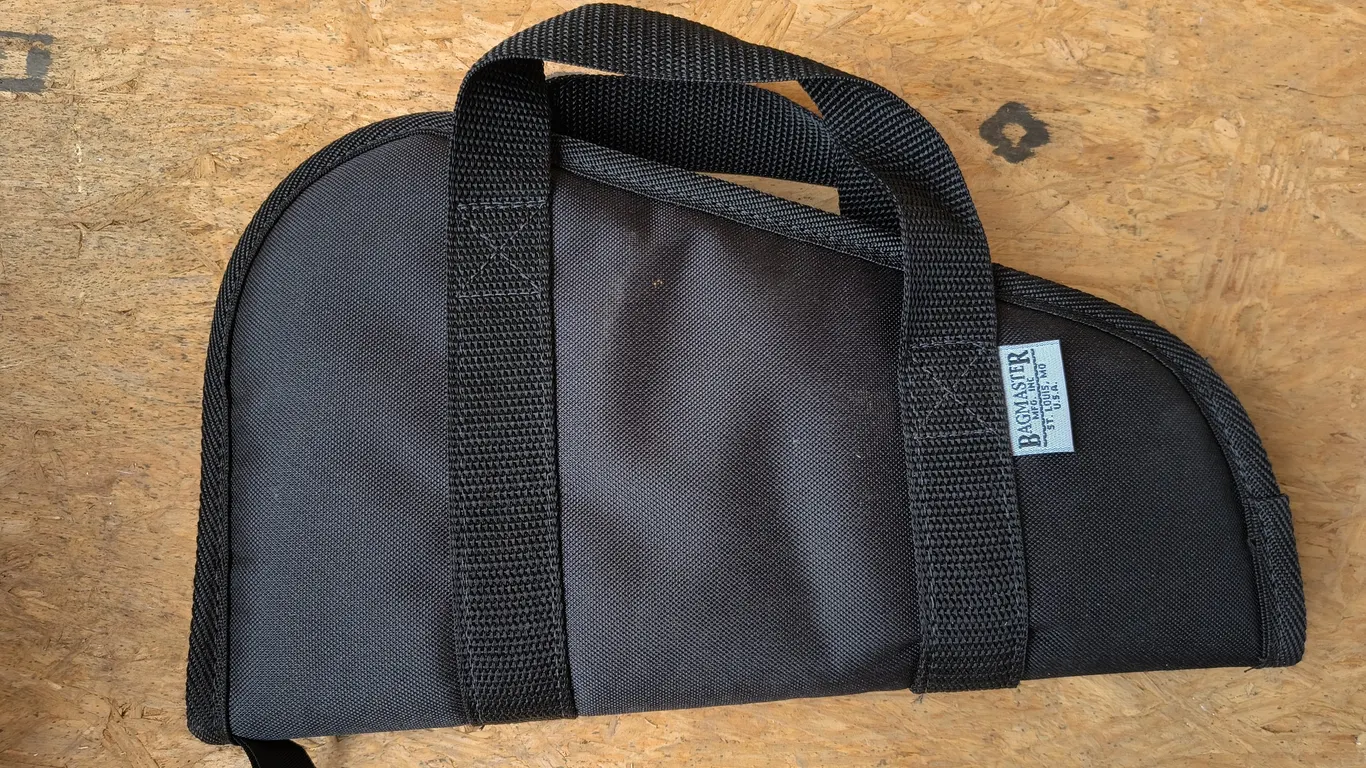 Handgun Case Made By Bagmaster MFG, Inc