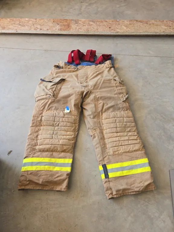 Double insulated firefighters bibbed pants