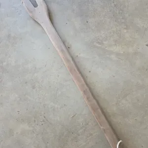 Antique wooden clothes washing paddle