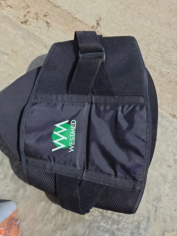 Westmed backpack lower back brace