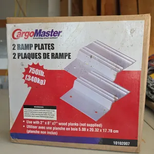 This cargo Master aluminum ramp, new inbox