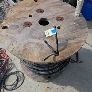 Over 400 ft of three conductor number 2 aluminum