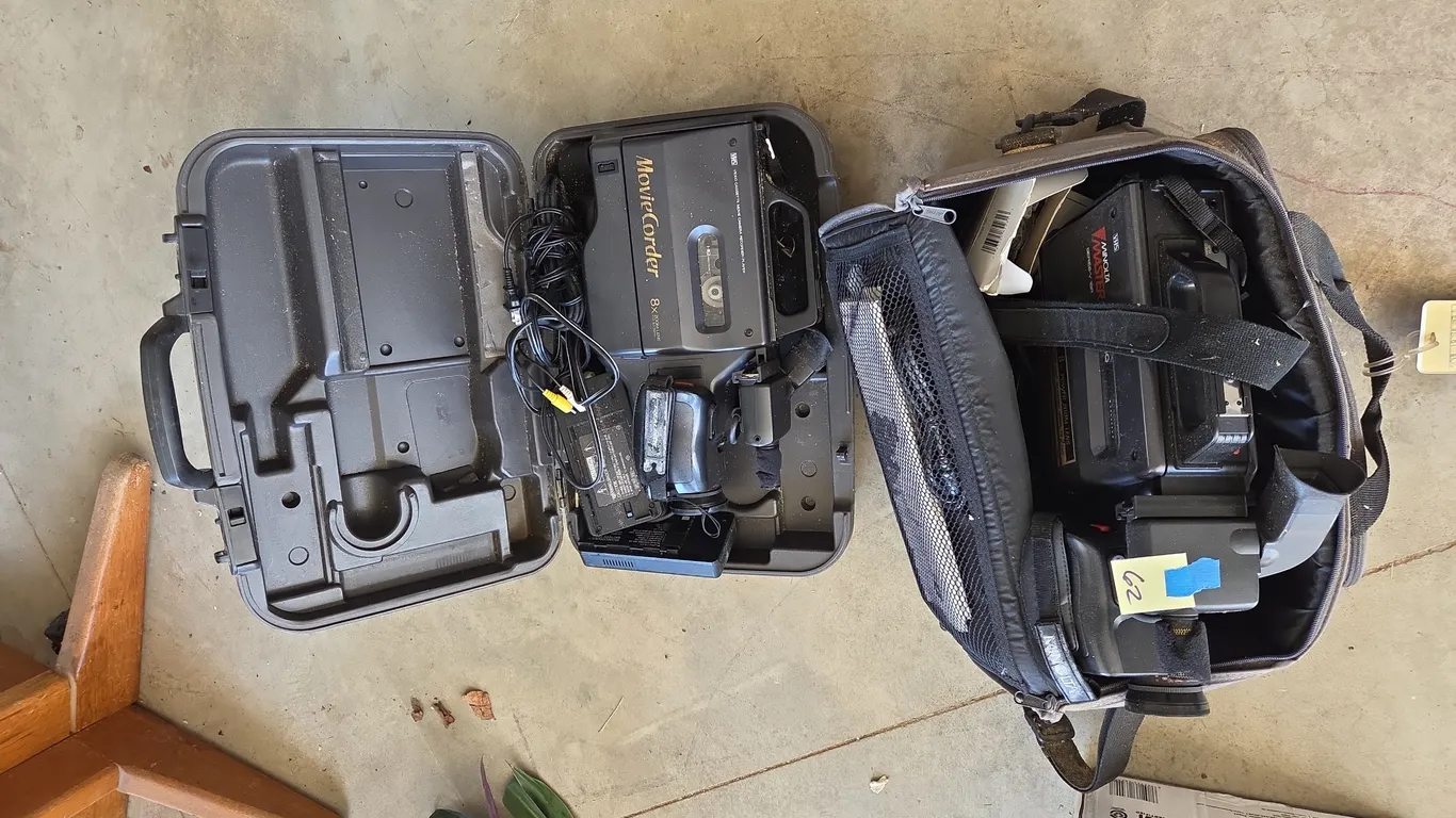 Vintage Minolta brand video camera