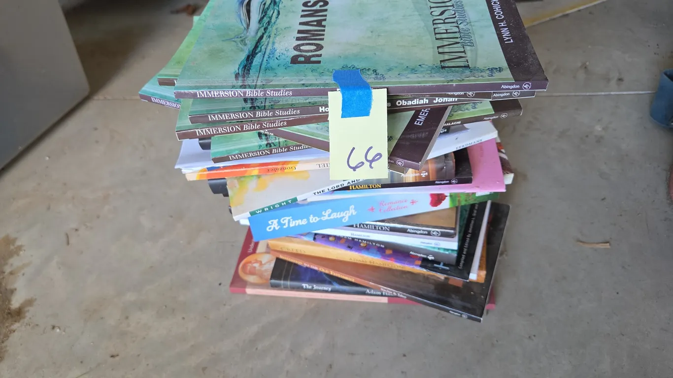 Vintage biblical study books