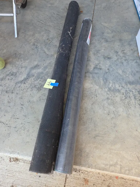 New roll of window screening