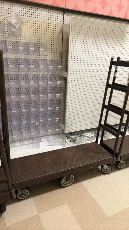 Metal U-boat utility carts. Features diamond tread plate steel decks and tubular metal end handles. 4'L each. Mounted on 6 casters with a center-tilt