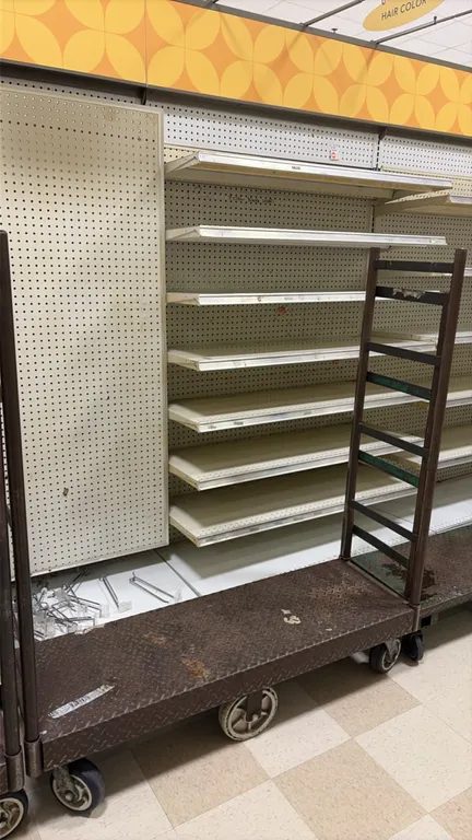 Metal U-boat platform carts. Features diamond tread plate steel decks and tall tubular end handles. 4'L. Mounted on center tilt wheels with end swivel