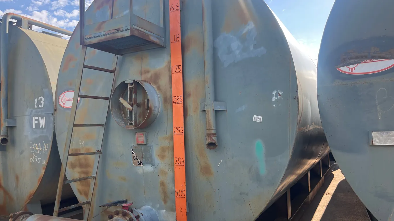2001 500 BBL SKID MOUNTED FRAC TANK SN: 11898