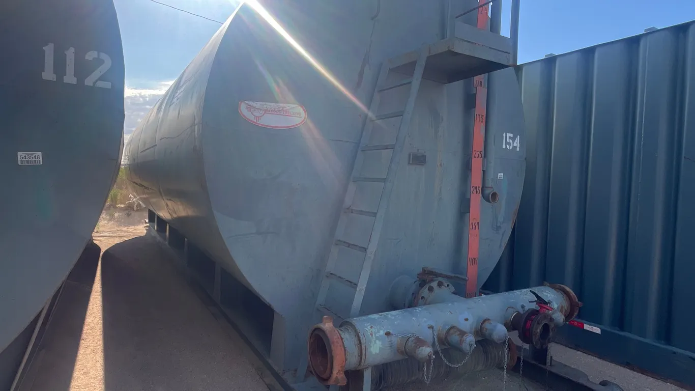 500 BBL SKID MOUNTED FRAC TANK