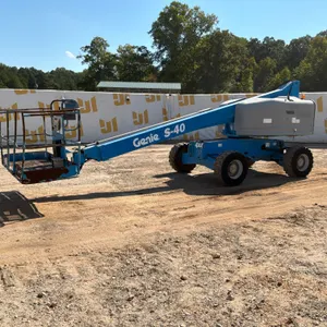 2015 GENIE S-40 4X4 TELESCOPIC BOOM LIFT SN: S4015-21101