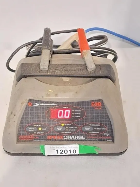 Schumacher speed battery charger vsc 8000A 6v-12v