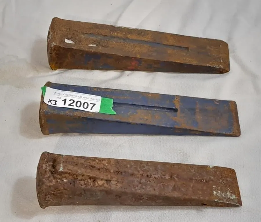 3 metal wedges