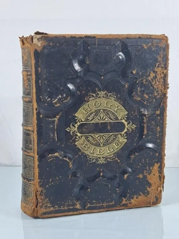 Antique Holy Bible - Includes Old & New
