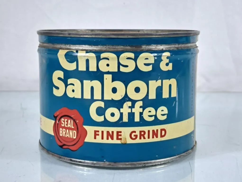 Vintage Chase & Sanborn Coffee Tin