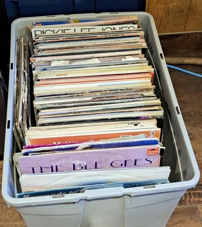 Large Assortment of Vinyl Records - Covers Have