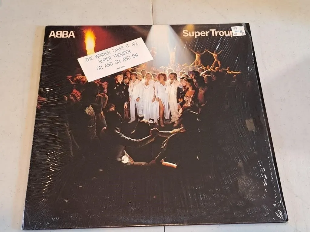ABBA Vinyl Record "SuperTrouper"