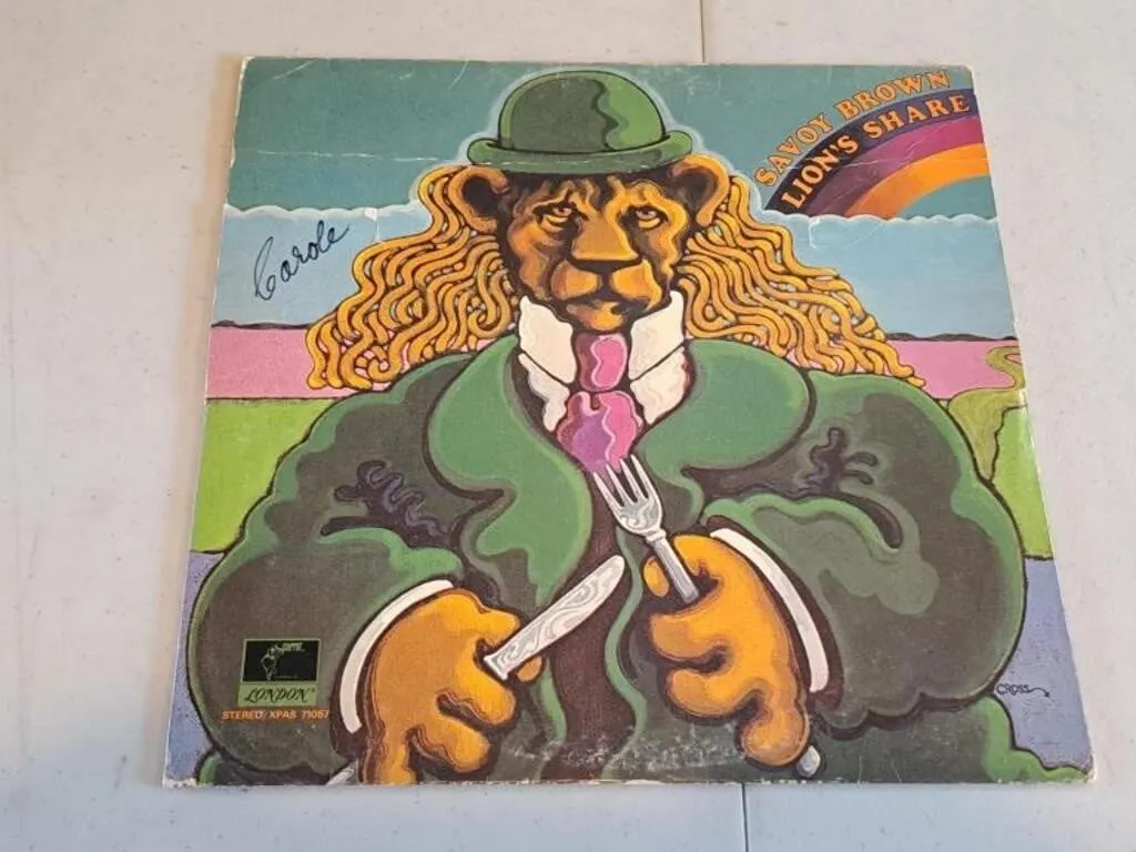 Savoy Brown Vinyl Record "Lion's Share"