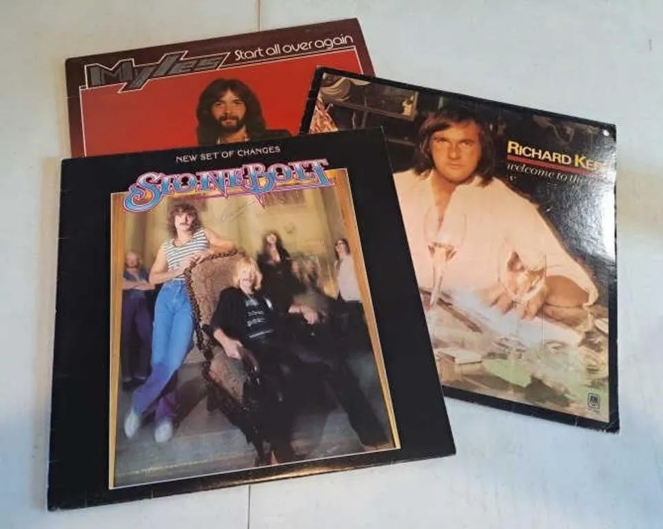 Vintage Vinyl Records - Myles, Stoneboat &