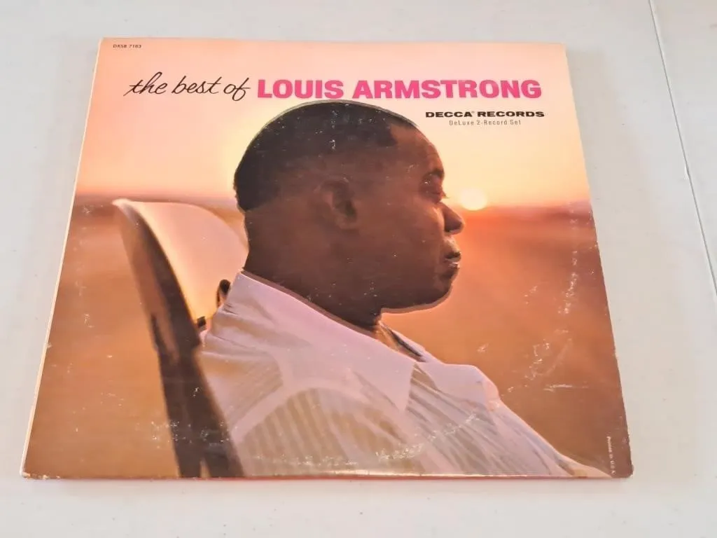 The Best of Louis Armstrong Vinyl Record Set