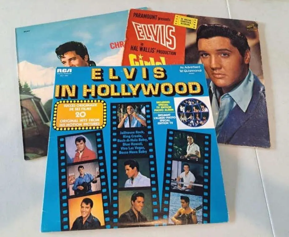 Elvis Presley Vinyl Records - Girls! Girls!