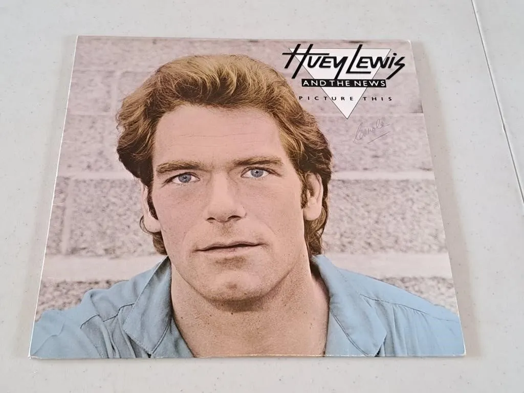 Huey Lewis & the News "Picture This" Vinyl Record