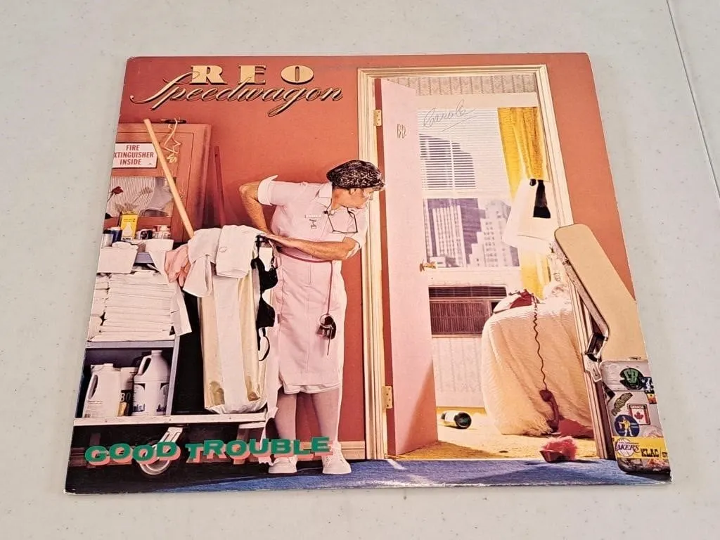 REO Speedwagon "Good Trouble" Vinyl Album