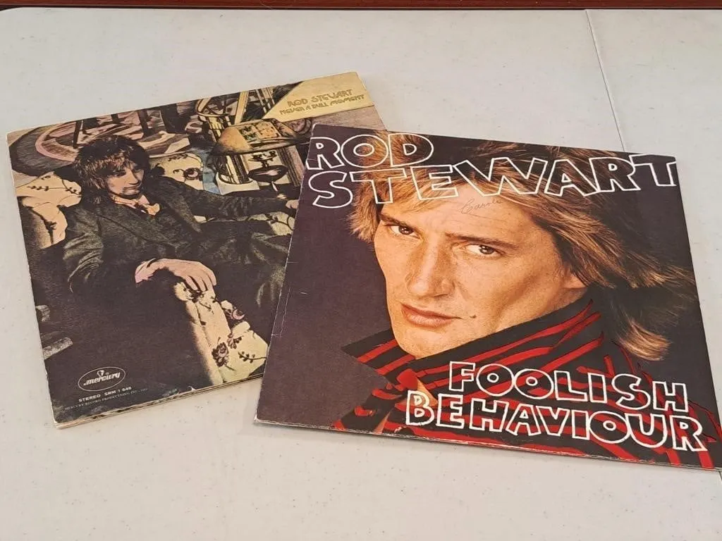Rod Stewart "Foolish Behaviour & Never a Dull