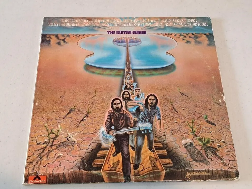 The Guitar Album Vinyl Record Featuring Eric