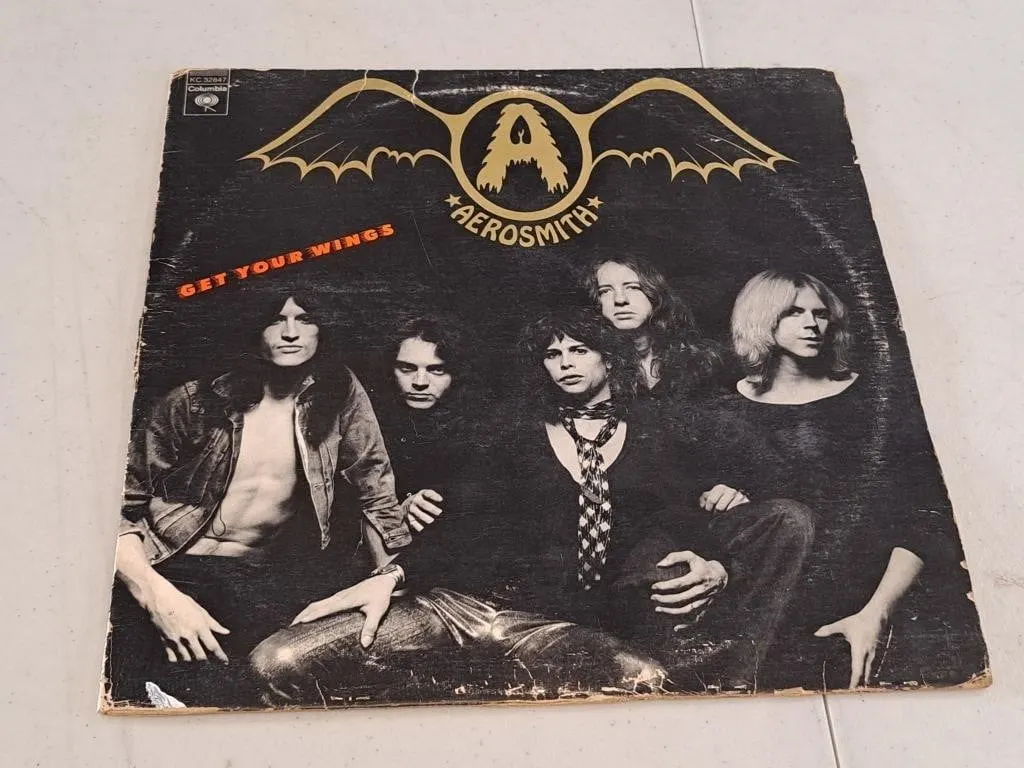 Aerosmith "Get Your Wings" Vinyl Record