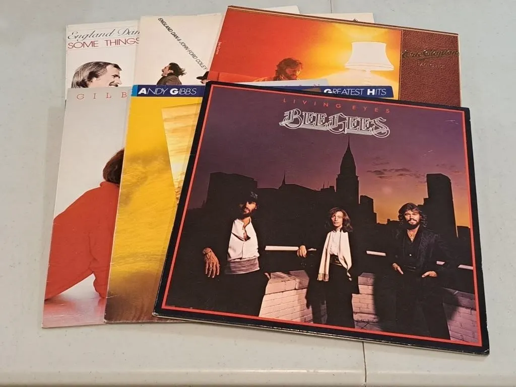 Vintage Vinyl Records - Eric Clapton,England Dan