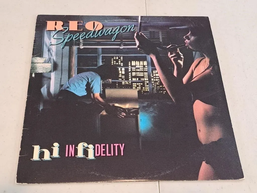 REO Speedwagon "High Infidelity" Vinyl Record