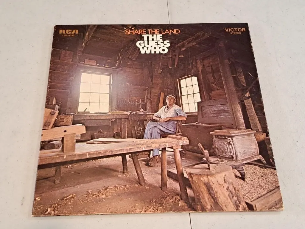 The Guess Who "Share the Land" Vinyl Record