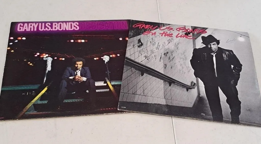 Gary U.S. Bonds Vinyl Records - Dedication & On
