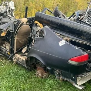 Salvage Vehicles - 2 Wrecked Cars. #LOC: OK Tire