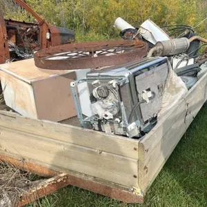 Salvage Vehicle - Tandem Axle Trailer w/Contents.