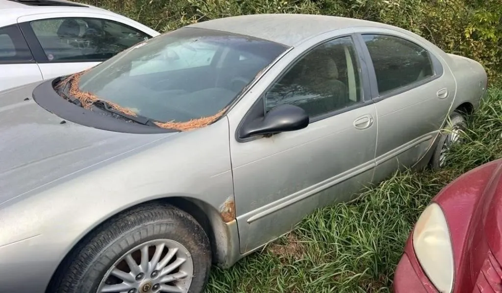 Salvage Vehicle - Chrysler 4 DR Car. PARTS ONLY.