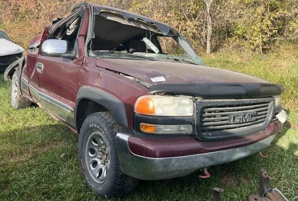 Salvage Vehicle - GMC Truck. PARTS ONLY. #LOC: OK