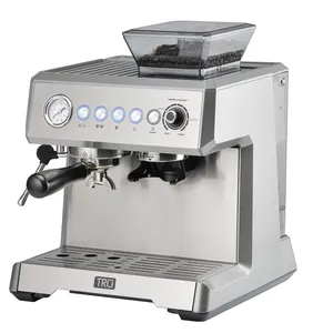 Tru All-In-One Espresso Maker With Grinder 2 Liter