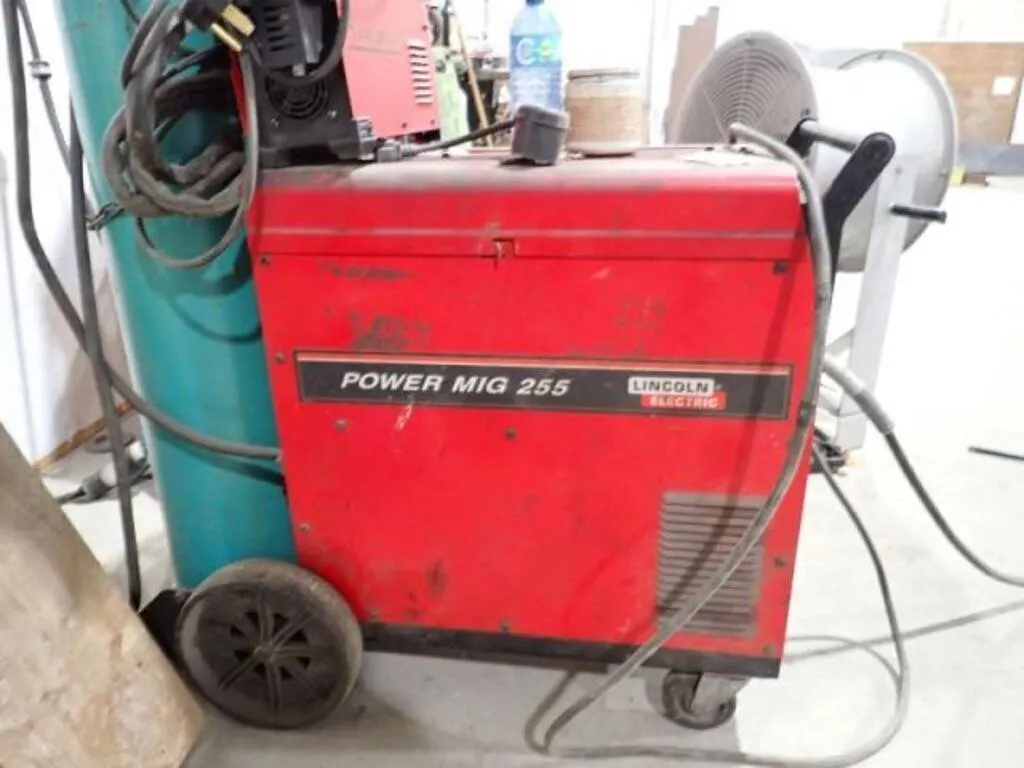 Lincoln Power Mig 255 Mig Welder