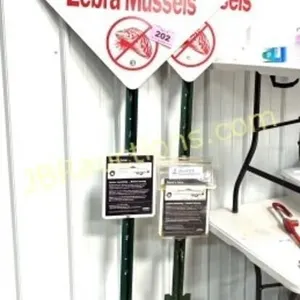 STOP ZEBRA MUSSELS SIGNS