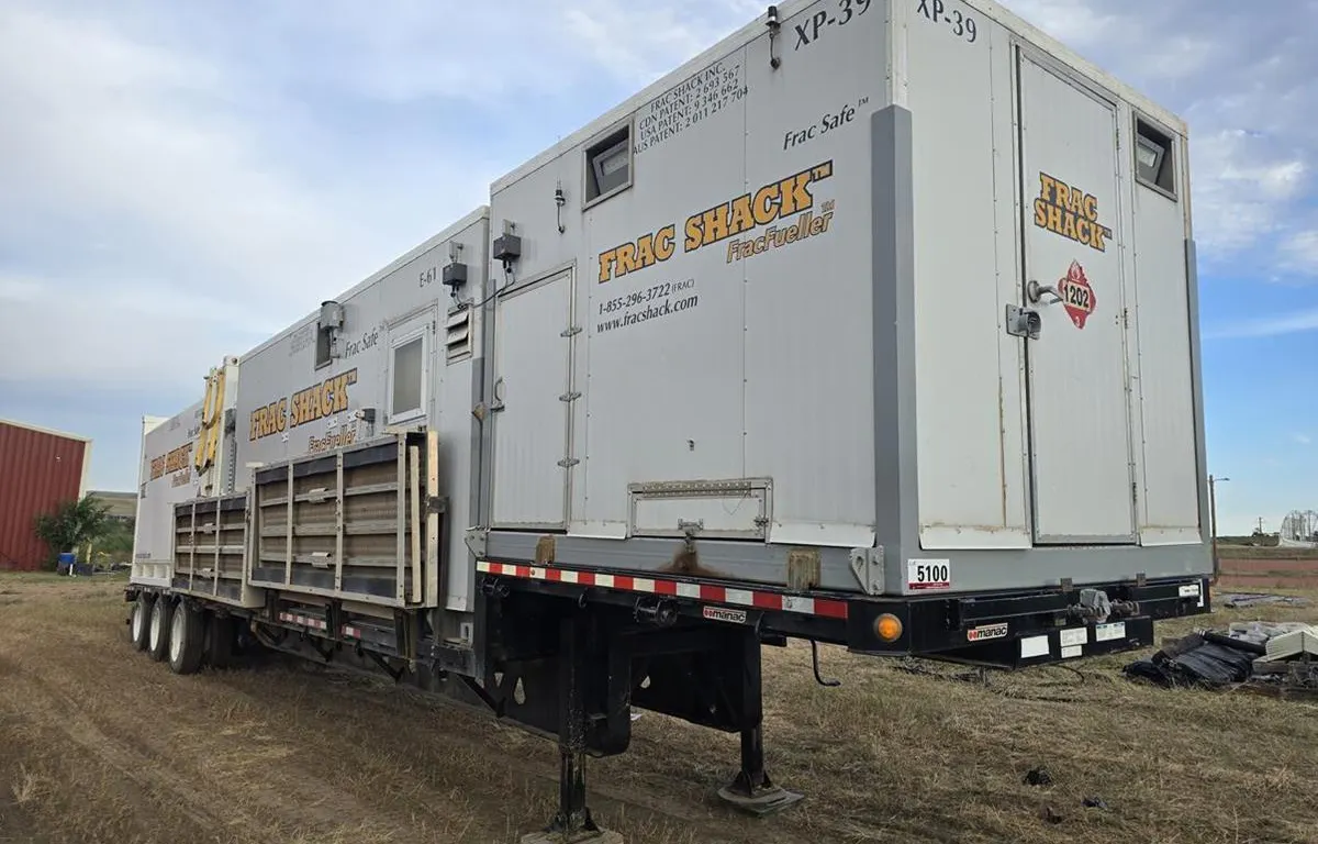 Mobile NG/Diesel Refuelling Station Mounted On 2018 Manac Tri/A Step Deck Trailer
UNRESERVED